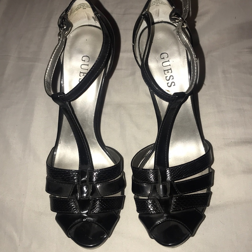Guess high platform heels